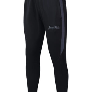 Gray Patched Fitted Tracksuit Pant