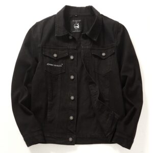 Johnny Whales Custom Print Denim Jacket
