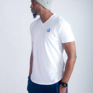 Johnny Whales Unisex V Neck/Curve Hem T-Shirt