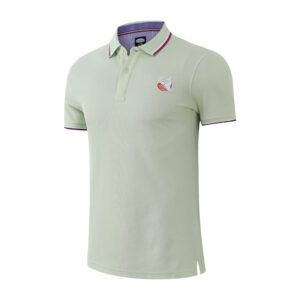 Johnny Whales Smart Stripe Collar Short Sleevepolo Shirt