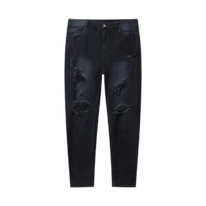 Johnny Whales Patch Ribbed Slim Fit Denim Jeans